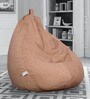 Prime XXL BeanBag with Beans in Beige Colour