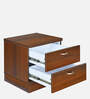 Prime Bedside Table In Samoa Teak Finish
