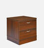 Prime Bedside Table In Samoa Teak Finish