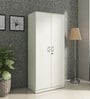 Prime 2 Door Wardrobe in White Finish