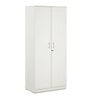 Prime 2 Door Wardrobe in White Finish