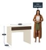 Primera Workstation in Coffee Walnut Color