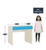 Primera Kids Study Table in Blue Colour
