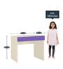 Primera Kids Study Table in Purple Colour