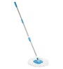 Primeway Stainless Steel & Polyester Magic Mop 360 Degree Rotating Handle with Disc & One Mop Head