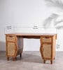Primitive Writing Table In Natural Finish