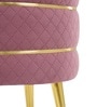 Primrose Ottoman In Rose Gold Color