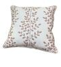 Primrose Petunia 100% Cotton 16X16 Inches Embroidered Cushion Cover