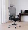 Primus Breathable Mesh Ergonomic Chair In Grey & Black Colour