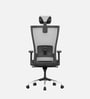 Primus Breathable Mesh Ergonomic Chair In Grey & Black Colour