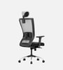 Primus Breathable Mesh Ergonomic Chair In Grey & Black Colour
