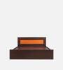 Primus King Size Bed in Wenge Finish with Box Storage