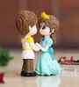 Prince & Princess Couple Multicolour Polyresin Figurine