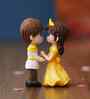 Prince and Princess Couple Multicolour Polyresin Showpieces