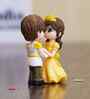 Prince and Princess Couple Multicolour Polyresin Showpieces