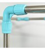 Prince Jumbo Stainless Steel Floor Rested Cloth Dryer Stand In Green (Length: 63.78 ,Height: 25.19)