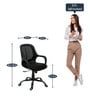 Prince Ergonomic Chair in Black Colour