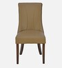 Prince Solid Wood 6 Seater Dinning Table In Milan Walnut Finish