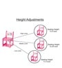 Princess Themed Activity Table with 4 Chairs in Pink Colour