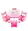 Princess Themed Activity Table with 4 Chairs in Pink Colour
