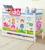 Princess Bunk Bed with Pull Out Bed in Pink