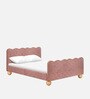 Princess Glow Kids Toddler Bed In Pink Colour