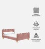 Princess Glow Kids Toddler Bed In Pink Colour