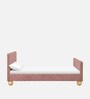 Princess Glow Kids Toddler Bed In Pink Colour