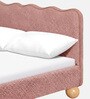 Princess Glow Kids Twin Bed In Pink Colour