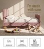 Princess Glow Kids Twin Bed In Pink Colour