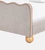 Princess Glow Kids Twin Bed In White Colour