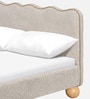 Princess Glow Kids Twin Bed In White Colour