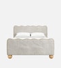 Princess Glow Kids Twin Bed In White Colour