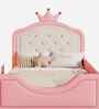 Princess Guard Pink Kids Twin Bed In Pink colour