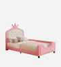 Princess Guard Pink Kids Twin Bed In Pink colour
