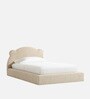 Princess Kids Toddler Bed In Cream Colour