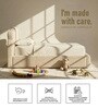 Princess Kids Toddler Bed In Cream Colour