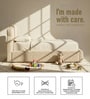 Princess Kids Twin Bed In Cream Colour
