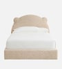 Princess Kids Twin Bed In Cream Colour