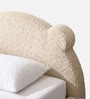Princess Kids Twin Bed In Cream Colour