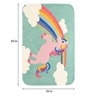 Multicolor Character Wool 3 ft x 5 ft Kids Carpet
