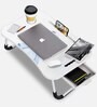 Princess Portable Study / Laptop Table in White Colour