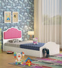 Princess Kids Bed in White & Pink Finish