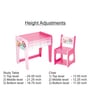 Princess Theme Desk & Chair with Adjustable Height Feature