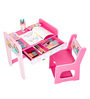 Princess Theme Desk & Chair with Adjustable Height Feature