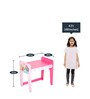 Princess Theme Desk & Chair with Adjustable Height Feature