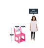 Princess Theme Desk & Chair with Adjustable Height Feature