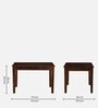 Princeton Sheesham Wood 4 Seater Dining Set In Provincial Teak Finish