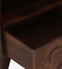 Princeton Sheesham Wood Bedside Table In Provincial Teak Finish With Drawer