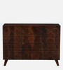 Princeton Sheesham Wood Cabinet In Provincial Teak Finish